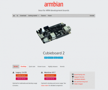 armbianCB2.png (138.71 KiB) Viewed 413378 times Armbian pod CB2